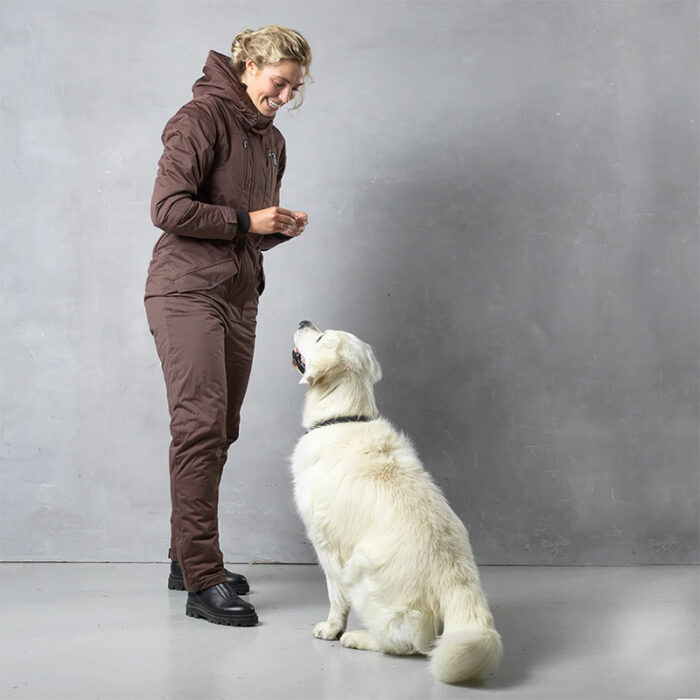 DogCoach Jumpsuit 1.0 | Dame | Bison | Lumos