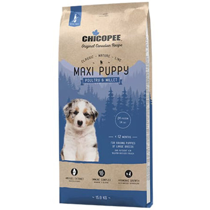 Chicopee CNL Maxi Puppy Kylling & Hirse 15kg