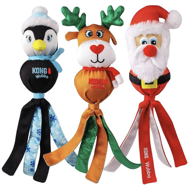 Kong Holiday Wubba™ Assorted L