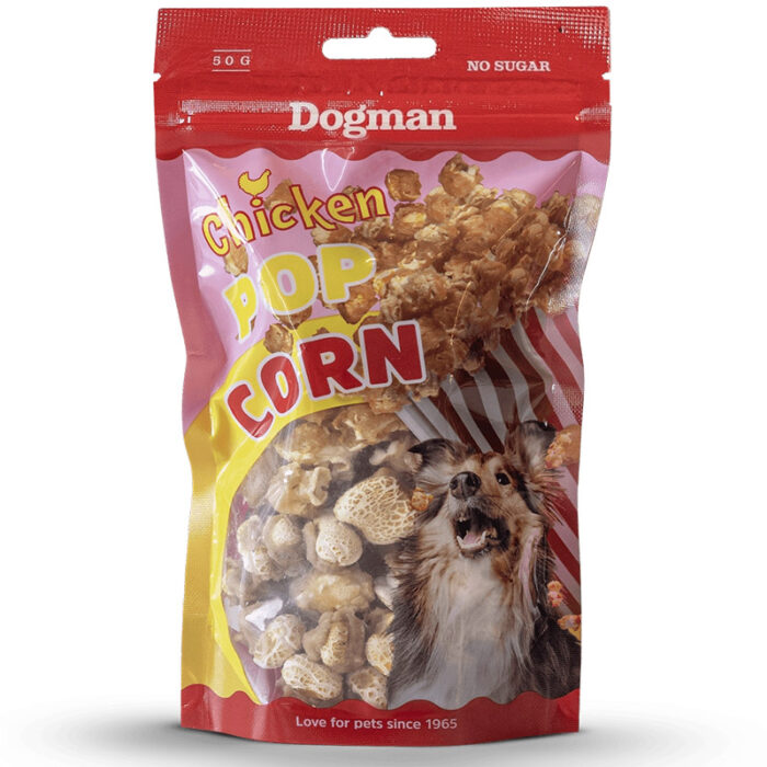 Dogman Popcorn med kylling 50g