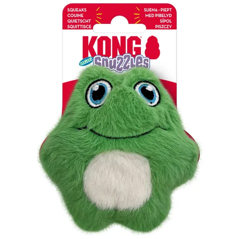 Kong Snuzzles Mini Frog Xs