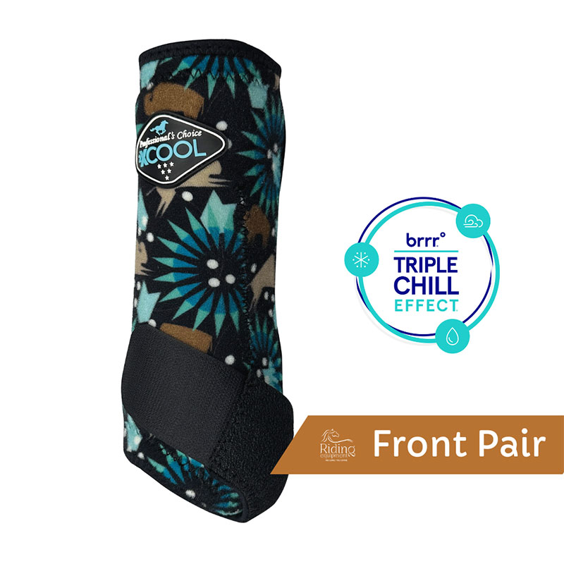 2XCool Sports Medicine Front Boots Bison