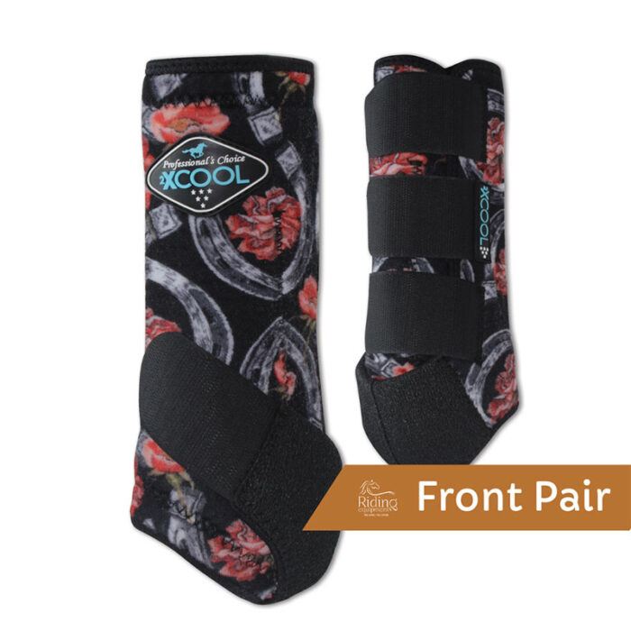 2XCool Sports Medicine Front Boots Horseshoe