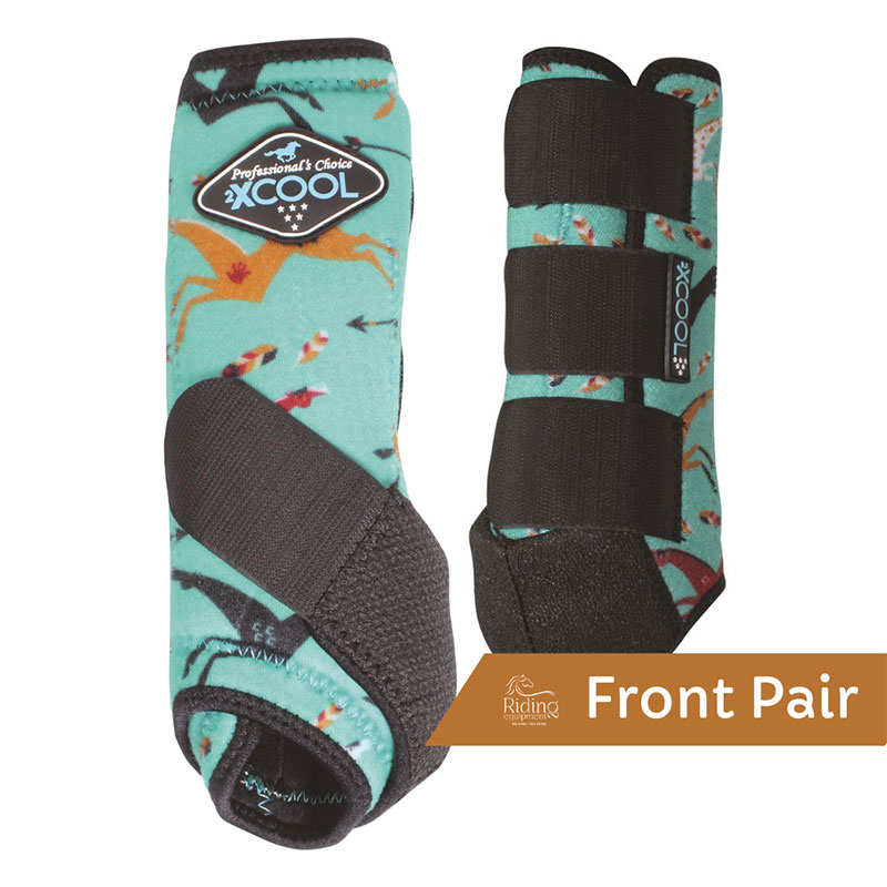2XCool Sports Medicine Front Boots Pony Tracks
