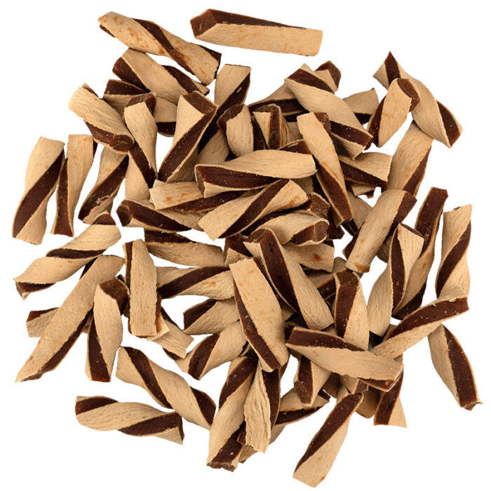 Braaaf Soft Snack Twisted Bites - Kylling & Fisk - Billede 2