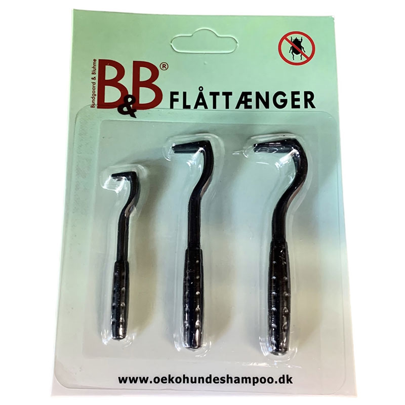 B&B Flåttænger - Sampak 3 stk.