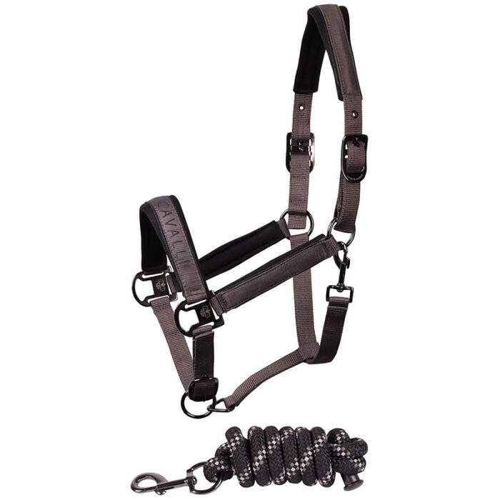 Harry's Horse Headcollar Satin Denici Cavalli Shadow