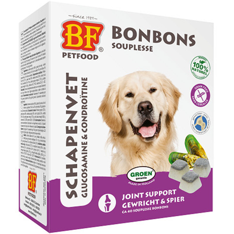 BF Petfood Fårefedt Maxi Bonbons Souplesse
