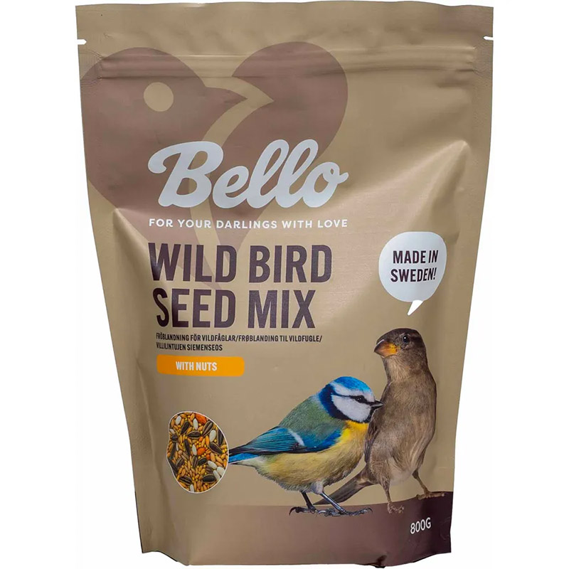 Bello Wild Bird Seed Mix With Nuts