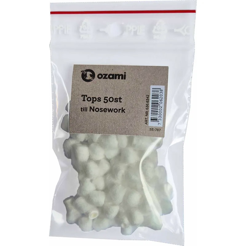 Nosework Bomuldstops 50stk.