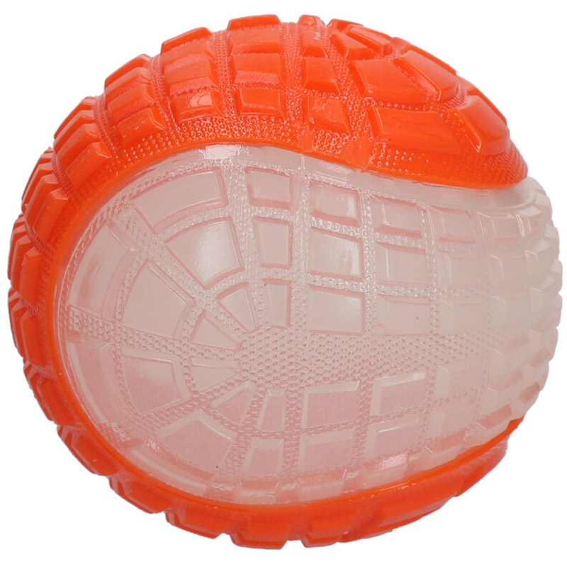 Dog Comets Glow In The Dark Moon Ball Orange - Billede 2
