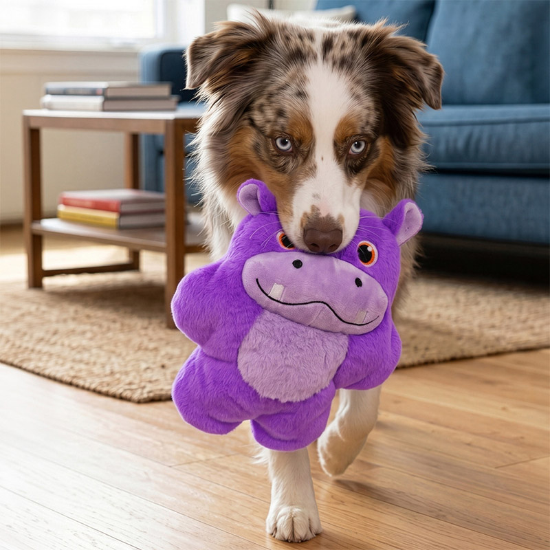 KONG Snuzzles XL Hippo - Billede 2