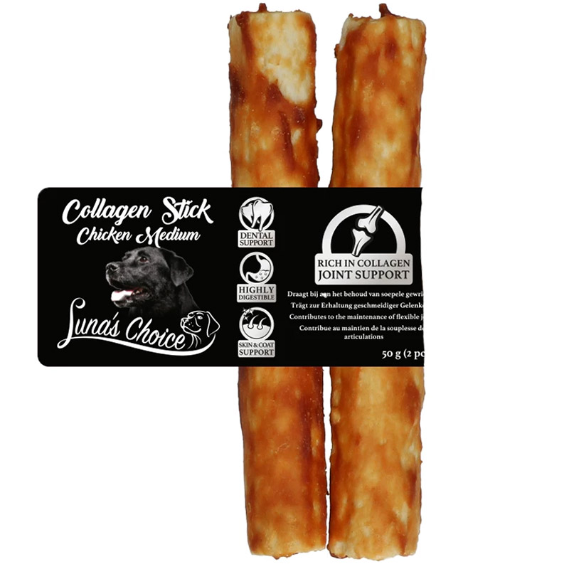 Luna's Choice Collagen Chews Stick Chicken M