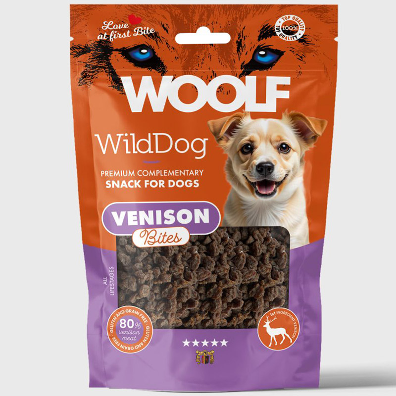 Woolf WildDog Soft Vildt Bites 100g